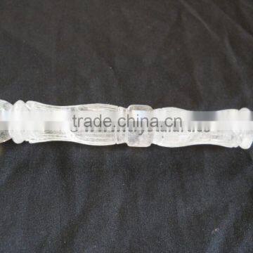 CRYSTAL QUARTZ CARVING HEALING STICK