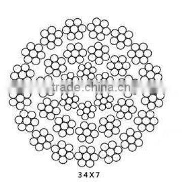 34X7 NON-ROTATING STEEL WIRE ROPE