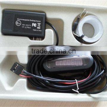Factory Directly No Holes Reverse Sensor LED Display Style Invisible Electromagnetic Parking Sensors photo-5