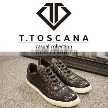 2016 Italy Stly Men Casual Flat Leather Pure Leather Shoes Fashion Flog Shoes photo-2