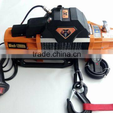 Nylon Rope winch 12000Lb Plasma rope winch for offroad recovery