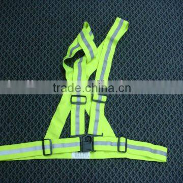 high visibility adjustable safety belt, safety harness