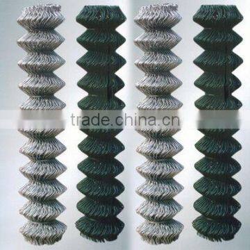 PVC Coated Chain Link Fence real factory