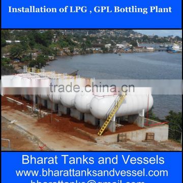 Installation of LPG, GPL Bottling Plant