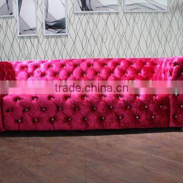 Latest Design High End European Fabric Sofa set