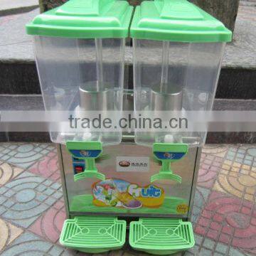 double cylinder Fruit juice dispenser/juice vending macine