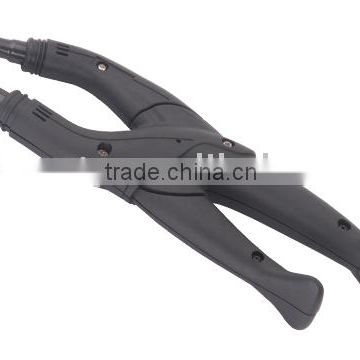 Professional hair extensioning iron/tools