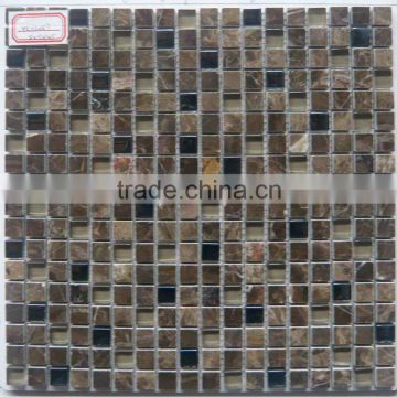 High quality glass stone mosaic wall tile