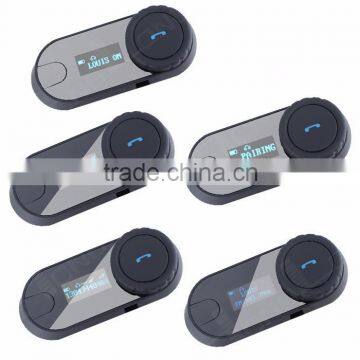 FM Radio and LCD Screen! WINZON 1000m bt bluetooth motorcycle bt bluetooth headset helmet intercoms