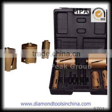 Side Protection Vacuum Brazed Diamond Tip Core Bit for Stone