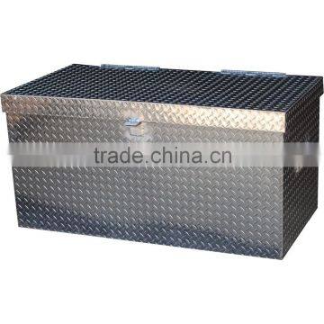 PLASTIC HANDLE Aluminum Tread Plate Portable rolling Tool Box