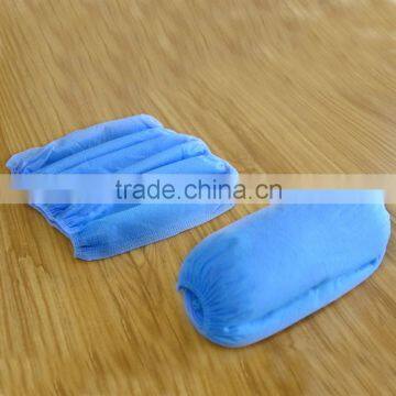 disposable medical nonwoven shoe cover blue color