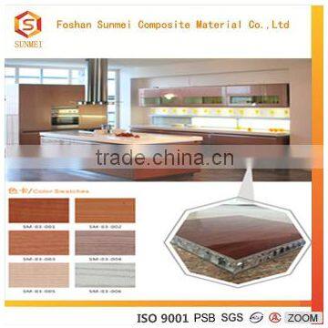 Sunmei environmental Laminated aluminum honeycomb panels price