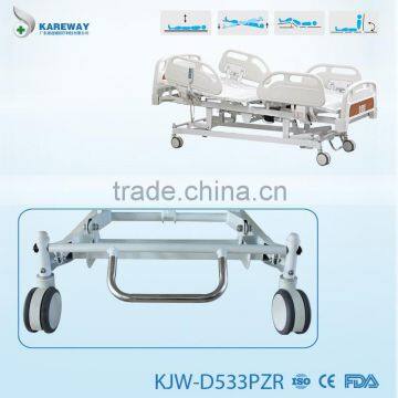 5 Functions ICU Electric Orthopaedics Hospital Bed With Rails photo-5