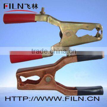 140mm safecopper plated iron battery alligator clip