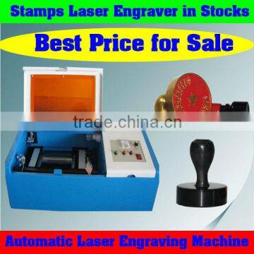 Small Mini Portable Stamp Laser Engraving Machine Used for Carving Wood,Rubber,Plastic Materials Controlled by Computer