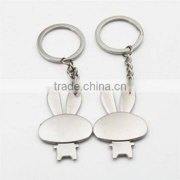 New Anime Keychain Rabbit Keychain Bunny Anime Keychain Metal Bunny Keychain