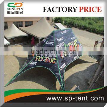 Guangzhou factory price aluminum pole waterproof advertisment star tent manufacturer china 16x21m