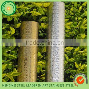 decorative stainless steel pipe etching pipe