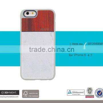 Customized OEM Fashion Design PC Marble Stone Material Custom Printed Phone Case for IPhone 6 6s photo-3