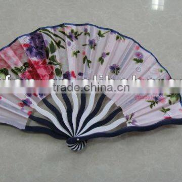 new design plastic folding fan