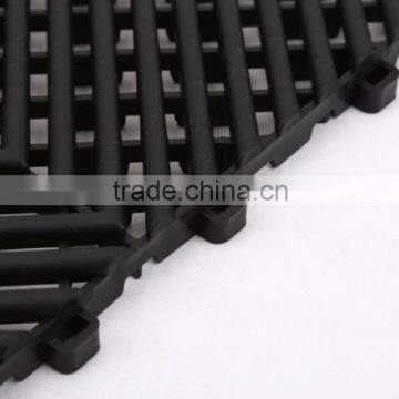 Heavy Duty 18mm Thickness PP Interlocking Plastic Garage Floor Tiles for Car Show photo-2