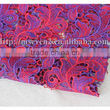 Best Selling Cold Water Soluble Poly Textile Embroidered Fabrics