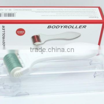 dermaroller manufacturer provide 1080 needle body skin derma roller/skin roller/micro needle roller -L008