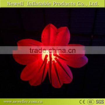 Lwo Price Pvc Promotion Wedding Inflatable Flower With LED Light