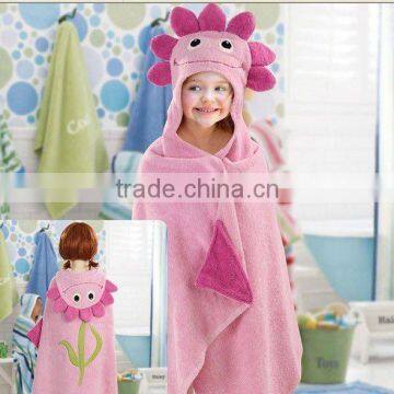 100% cotton kids beach towel cape