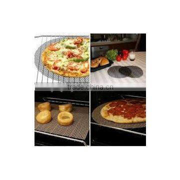 Reuable non-stick pizza mesh / grilling cooking mesh sheet