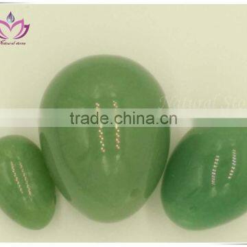 only polished natural aventurin yoni eggs kegel exercise for woman kegel egg weights semi-Precious Stone Crafts