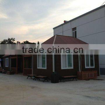 plastic lumber house