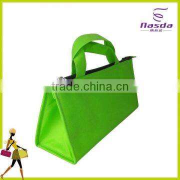 non woven zipper cooler bag for frozen foods