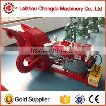 High quality 22hp diesel engine powered wood hammer mill crusher
