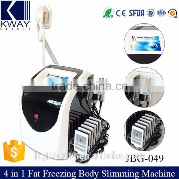 1MHz High Effective 4 In 1 Multifunction Fat Body Slimming Freezing Liposuction Ultrasonic Cavitation Rf Slimming Machine