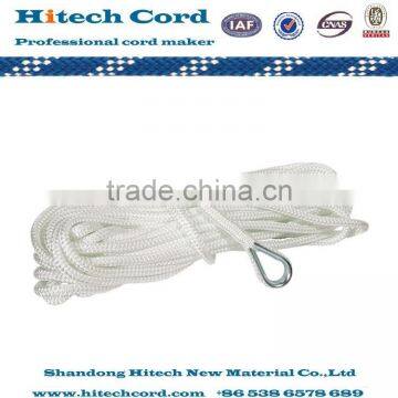 High strengh Polyester /Nylon Double braided anchor line