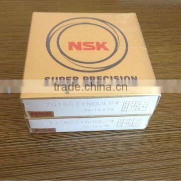 Super Precision NSK 7001CTYNDULP4 Angular Contact Bearing for Machine Tool