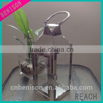 Garden Lantern Decoration Everyday Use Yard Stainless Steel Outdoor Lantern