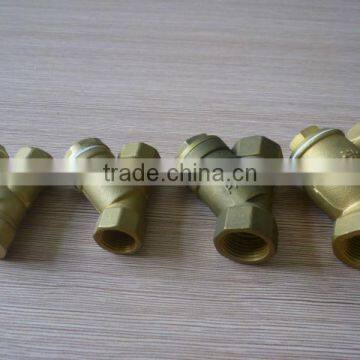 Yellow Brass Y Type Female Strainer Valve photo-5