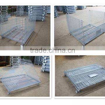 Rugged Steel Container for Industrial Logistic Warehouse Cargo