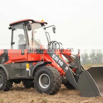 New CE Radlader ER16 Mini Wheel Loader with Standard Bucket for Sale