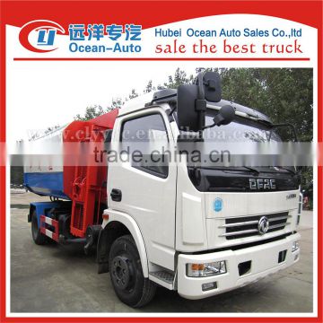 DFAC 2015 new condition self-loading and unloading garbage truck