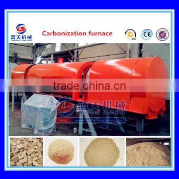 Continuous Palm Fiber Carbonization Furnace