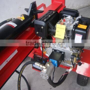 Electric Start Wood Log Splitter Diesel Power Engine photo-5