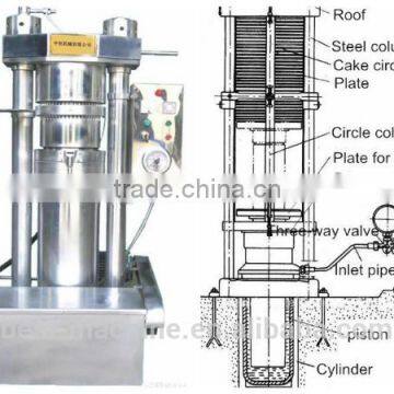 Per Hour 50kg Sesame Seed Hydraulic Cold Oil Making Machine With Best Factory Price photo-2