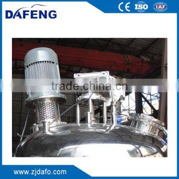 SUS316L 1000L-2000L Lotion,homogenerous Agitated Pumping Tank photo-3
