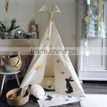 2016 New Fashion CE certified kids teepee indian tent tipi tunnel wigwam teepees for wholesale