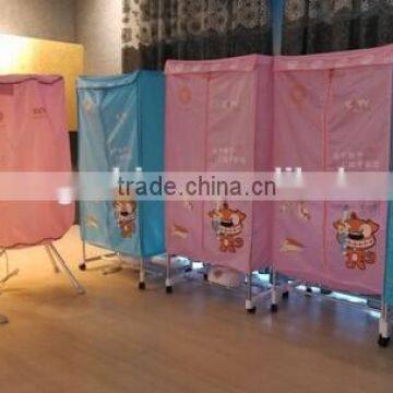 Electric Clothes Dryer With PVC Cover/2 in 1 Plastic Wardrobe photo-6