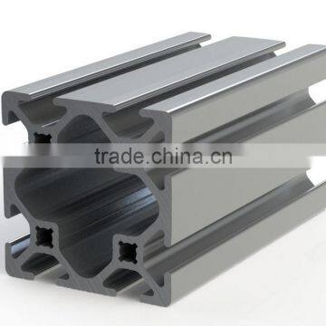 Aluminium Profiles for assembly line 6063-T5 Aluminium extrusion industrial material